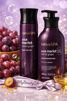 Set Corpo Uva Merlot | Crema Idratante + Body Splash