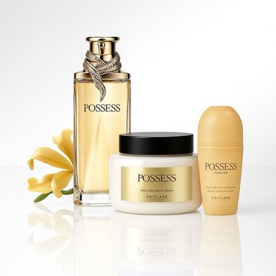 Possess For Her Set Donna Oriflame | Profumo + Crema Corpo + Deo Roll-On
