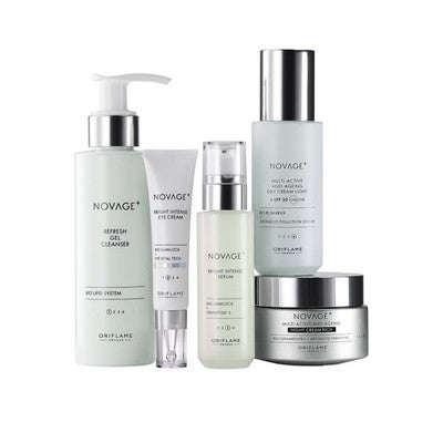 NovAge+ Bright Intense Set Viso | Routine Illuminante Mixed Texture