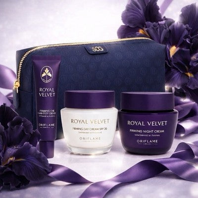 Royal Velvet Set Viso Oriflame | Crema Giorno Notte + Contorno Occhi
