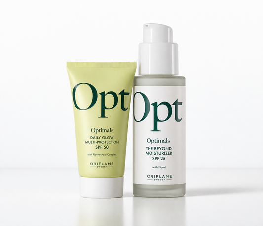 Kit Optimals Viso – Multi-Protector SPF 50 e Crema SPF 25 | Oriflame